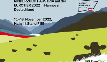 Besuchen Sie die RINDERZUCHT AUSTRIA auf der EUROTIER 2022 in Hannover, Halle 11/F55